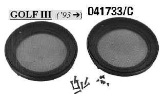 GRIGLIE ALTOPARLANTI POST. VOLKSWAGEN GOLF 130/158 M MECATRON
