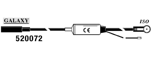 ADATTATORE DI TENSIONE ANTENNA ISO  MECATRON