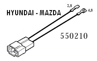 CAVETTO ADATTATORE ALTOPARLANTI MULTIMARCHE MECATRON