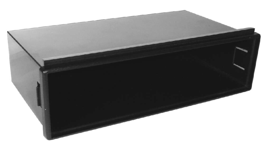 CASSETTO Nero  2  ISO H=58 x L:188 x P.102 mm  MECATRON