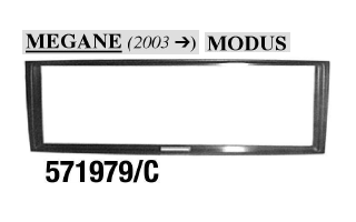 ADATTATORE  AUTORADIO ISO/ISO RENAULT MECATRON