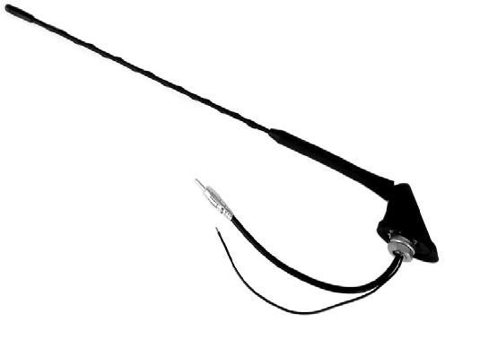 ANTENNA AMPLIFICATA CON STELO ANTIF.UNIVERSALI. MECATRON
