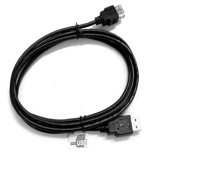 CAVETTO USB M/F 180CM MECATRON
