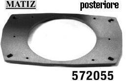 SUPPORTI ALTOPARLANTI POSTERIORI DAEWOO MATIZ 100MM MECATRON