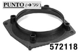 SUPPORTI ALTOPARLANTI POST. FIAT PUNTO<<99 130mm MECATRON