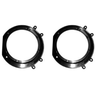 ADATTATORI ALTOPARLANTI 165mm FIAT,PEUGEOT CITROEN MECATRON
