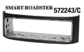 MASCHERINA AUTORADIO ISO SMART ROADSTER MECATRON