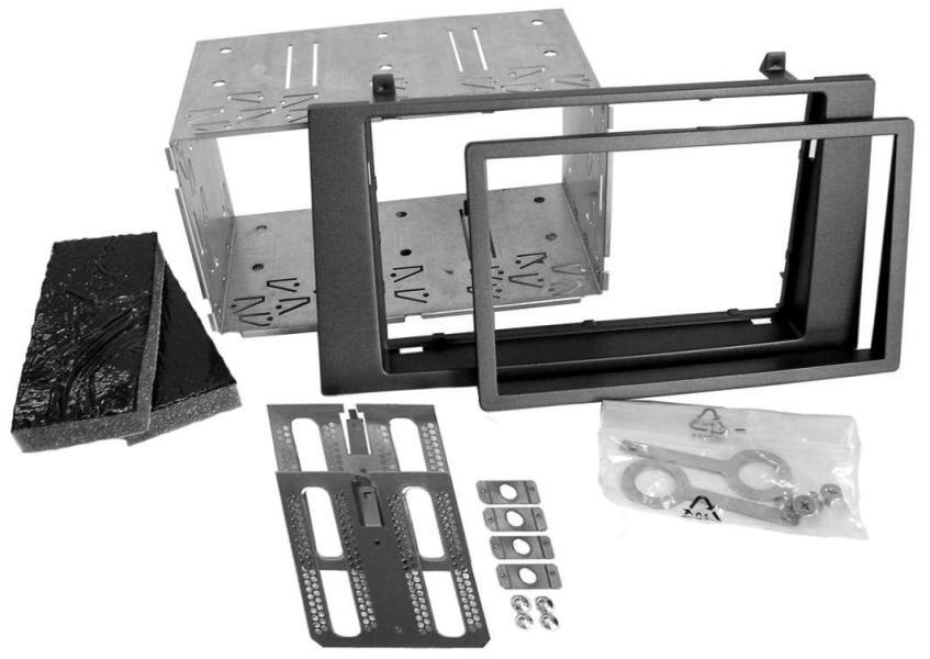 MASCHERINA AUTORADIO FORD MONDEO 2DIN MECATRON