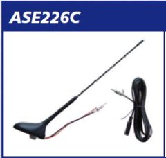 ANTENNA ATTIVA  60� 40 Cm CON CAVO Mt 4.50 MECATRON