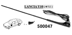 ANTENNA LANCIA Y10 '93> ATTACCO LATERALE MECATRON