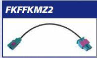 CAVO ADATTATORE ANTENNA FAKRA DOPPIO FAKRA (verde) MECATRON