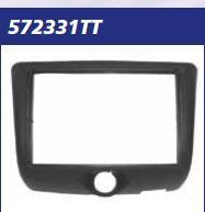 MASCHERINA Nera RADIO DOPPIO DIN TOYOTA YARIS 03>06