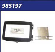 KIT ADATTATORE RADIO 2 DIN  CORNICE nera FIAT 500 L MECATRON
