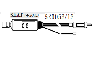 ADATTATORE DI TENSIONE X  ANT.DIN 13X84 MECATRON