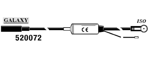 ADATTATORE DI TENSIONE ANTENNA ISO  MECATRON