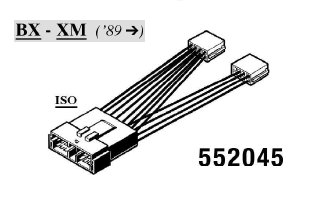ADATTATORE AUTORADIO CITROEN PEUGEOT  vedi dettagli MECATRON