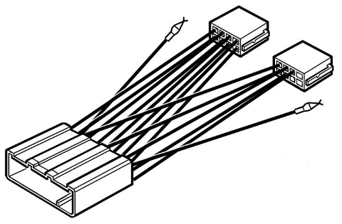 CAVO CONNETTORE RADIO MAZDA FORD ISO  vedi dettaglio MECATRON