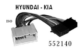 CAVO ALIMENTAZIONERADIO KIA HYUNDAI vedi dettaglio MECATRON