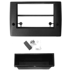 MASCHERINA AUTORADIO FIAT STILO '01> DOPPIO ISO MECATRON