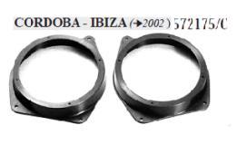 SUPPORTI ALTOPARLANTI Post- SEAT Ibiza,Cordoba <02  MECATRON