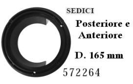 SUPPORTI  ALTOPARLANTI ANT/POST165mmSUZUKI,FIAT,OPEL MECATRON