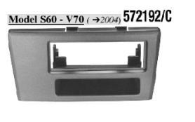 MASCHERINA AUTORADIO VOLVO S60-V70 <-'04 MECATRON