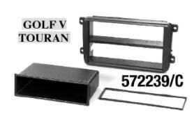 MASCHERINA RADIO DOPPIO ISO SEAT,SKODA, VOLKSWAGEN MECATRON