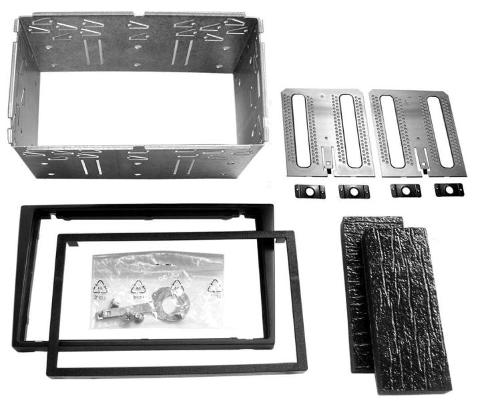 KIT ADATTATORE RADIO DOPPIO ISO OPEL vedi dettaglio MECATRON