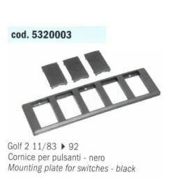 CORNICE PORTAPULSANTI ALZAVETRI VW GOLF 2 11/83->92 POLITECNICA 80