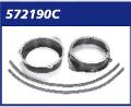 ADATTATORI ALTOPARLANTI AUDI A4 2001> ANT/POST 165M MECATRON