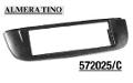 MASCHERINA NERA AUTORADIO NISSAN ALMERA  <<01 TINO  MECATRON