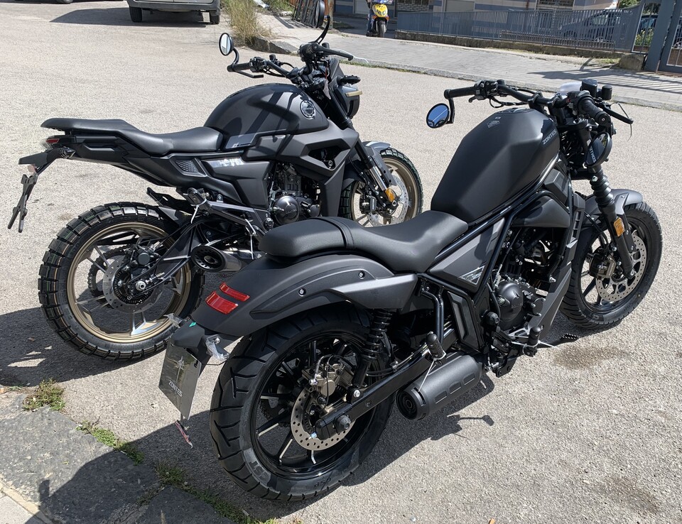 Zontes 125 C cruiser Bopper