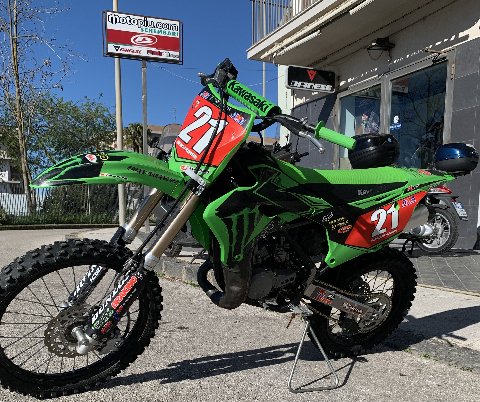 Kawasaki kx minicross ruote alte
