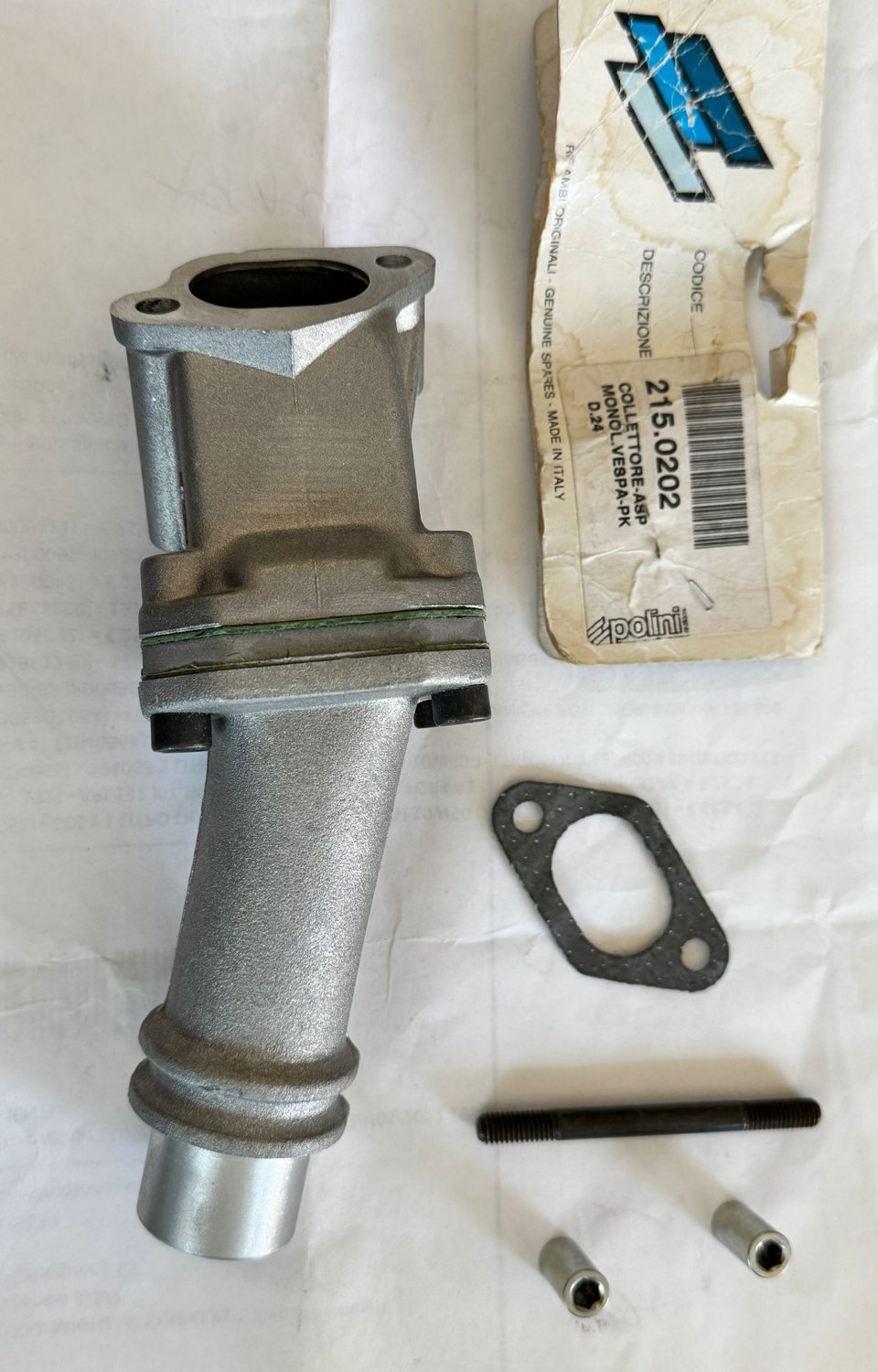 collettore polini 215.0202 polini vespa pk 50