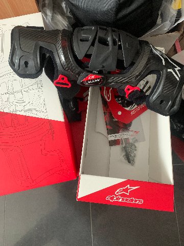 Ginocchiera TUTORE Alpinestars sinistro alpinestars Bionic 10