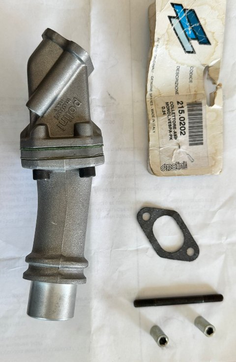 collettore polini 215.0202 polini vespa pk 50