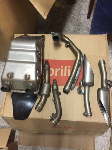 scarico originale aprilia sxv rxv Aprilia off road Professional