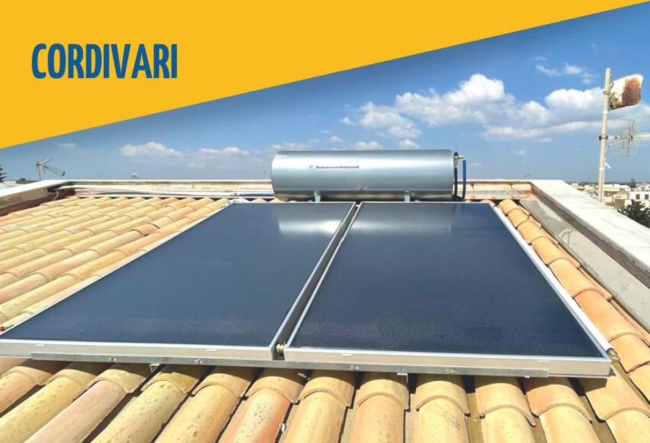 Sistema Solare Termico Cordivari Interka Panarea 300 lt