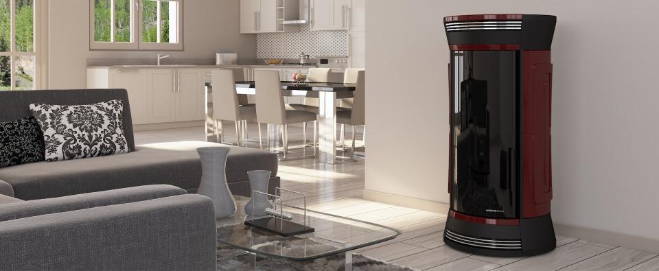 Stufa a pellet idro Moretti Design Clessidra