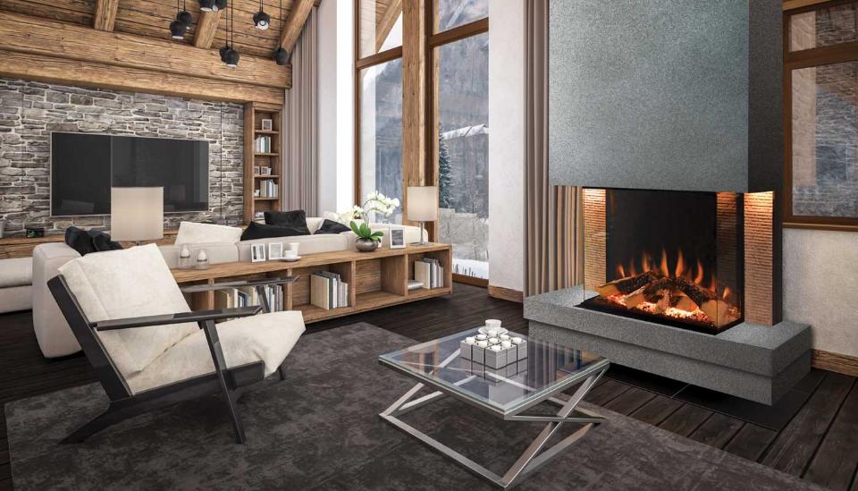 Camino elettrico in stile moderno Zeta linea CLUB 80H E
