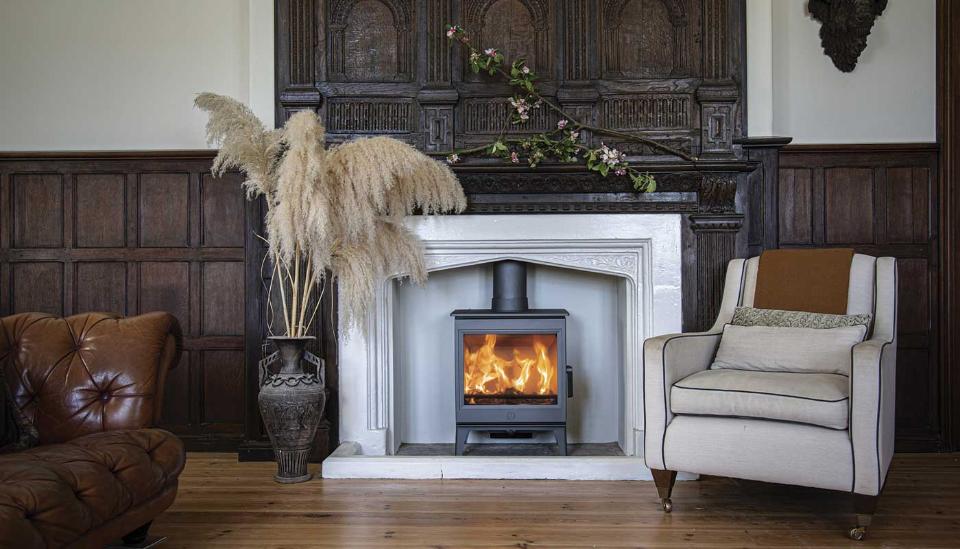 Stufa classica a legna Zeta linea CRANMORE 7