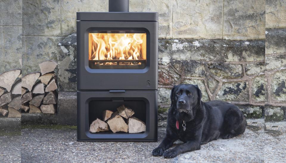 Stufa classica a legna Zeta linea CONTO TERMICO SKYE 5