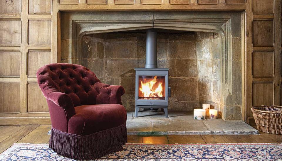 Stufa a legna o carbone stile Regency Zeta linea CRANMORE 5
