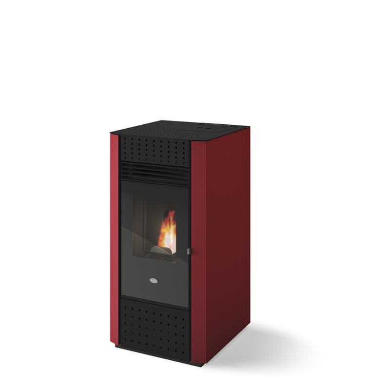 Stufa a pellet canalizzazione indipendente 9 kW EVACALOR IRMA
