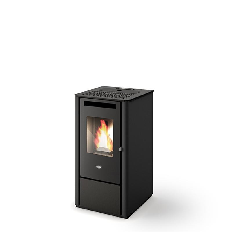 Stufa a pellet ventilata 9 kW piccola EVACALOR KALI