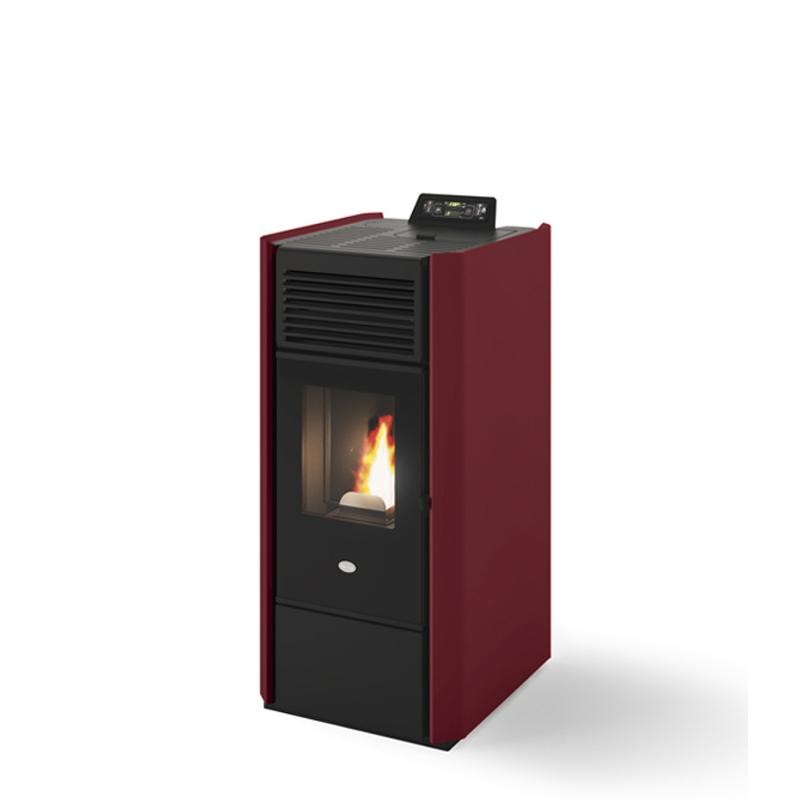 Stufa pellet ventilata 7 kW ermetica EVACALOR NORA