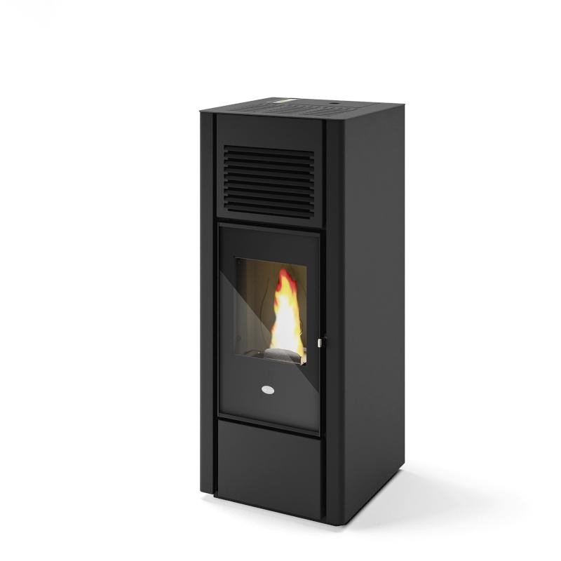 Stufa a pellet canalizzata 15 kW doppia ventilazione EVACALOR GIUSY