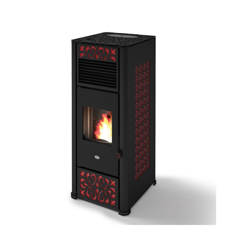 Stufa pellet canalizzazione indipendente 15 kW EVACALOR GEMMA