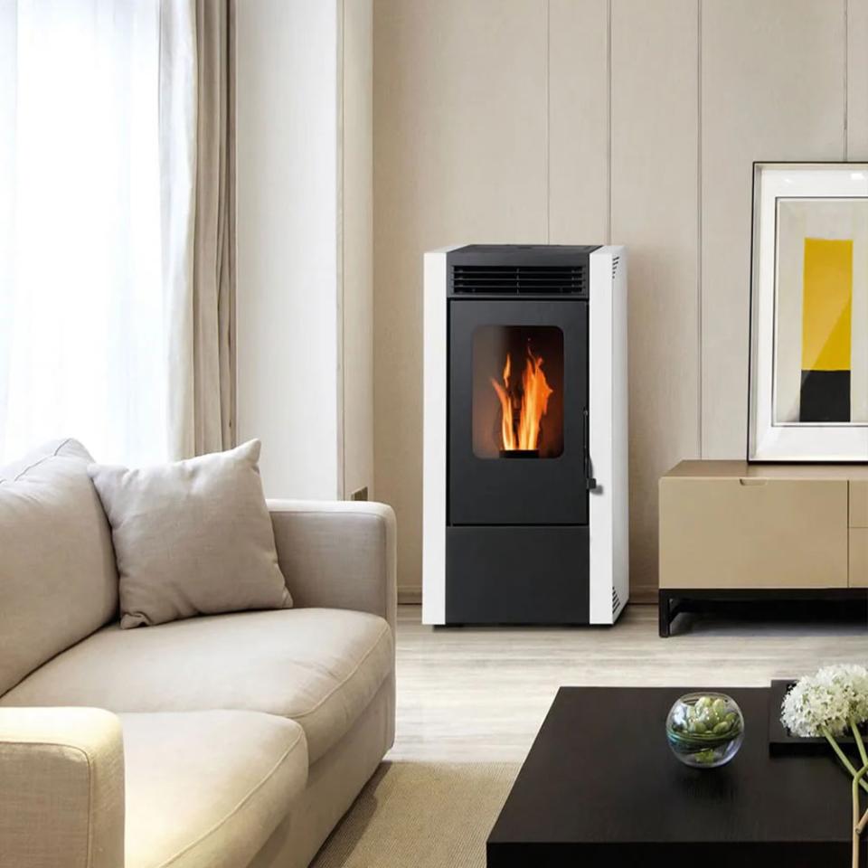 Stufa a pellet 9 KW policombustibile GREEN PUROS STELLA