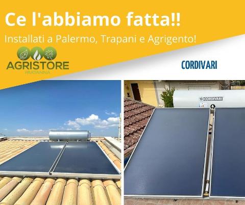 Sistema Solare Termico Cordivari Interka Panarea 300 lt